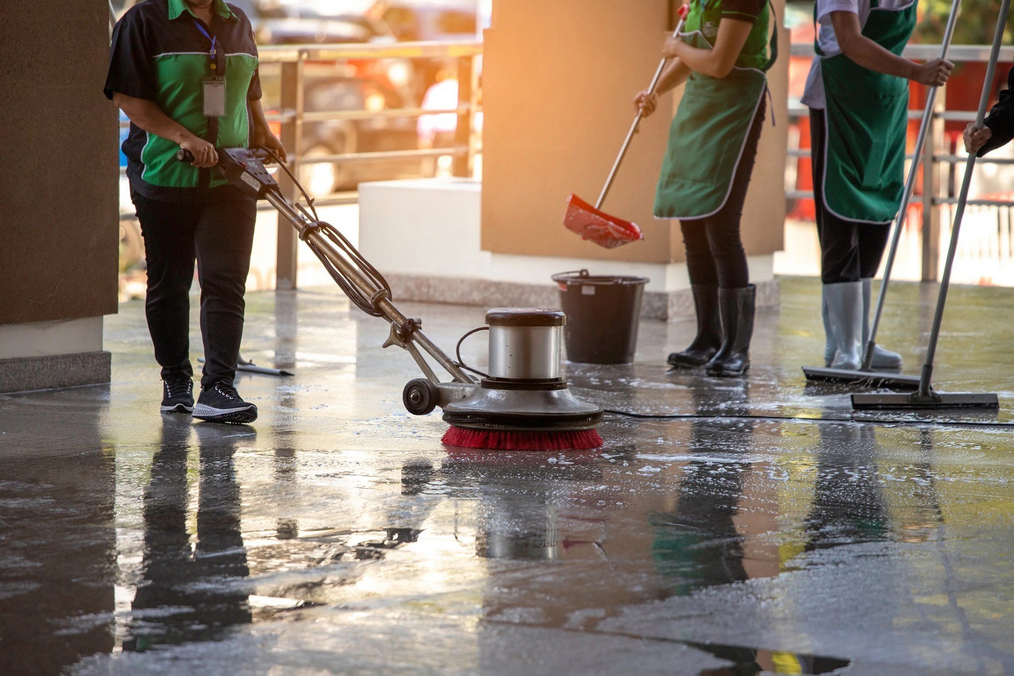 Workplace cleaning